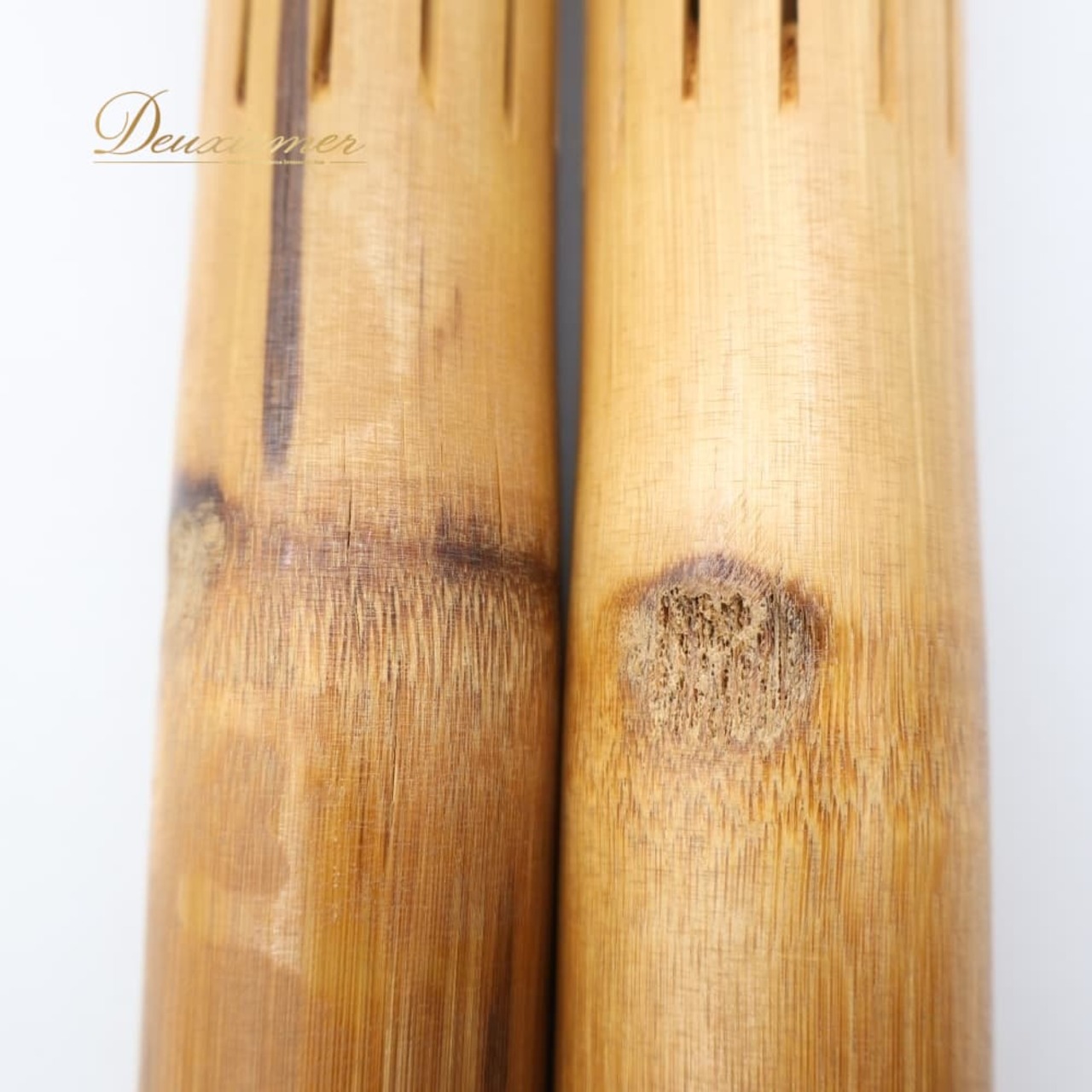 フラダンス 小物 プイリ ブラウン系 楽器 小道具 ナチュラル フラ ダンス タヒチアン 木製 舞台 ステージ イベント 練習 レッスン ダンス用品 ダンス小物 ペア タヒチアンダンス 光沢