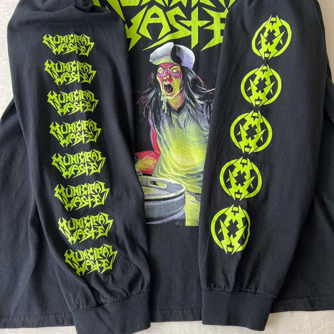 MINICIPAL WASTE/ミュニシパル・ウェスト ハードコアバンドTシャツ 
