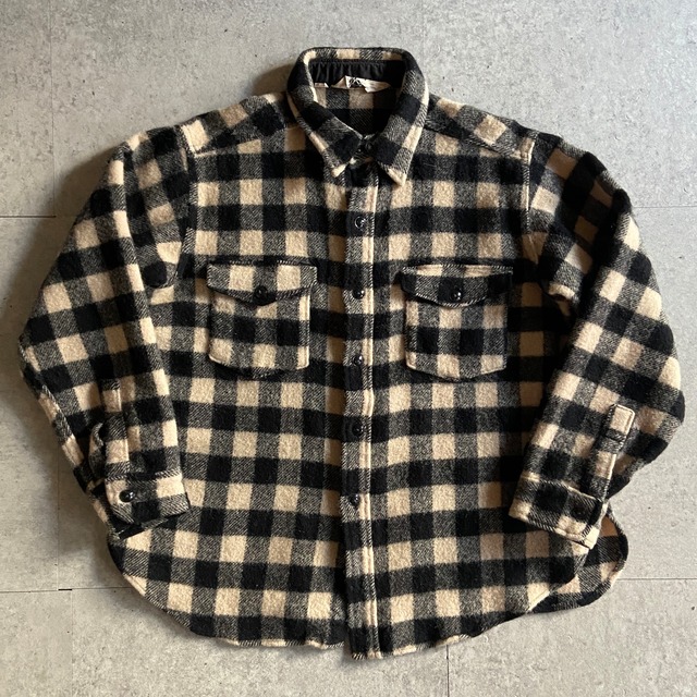 1970s  Woolrich  Wool Shirt  M位
