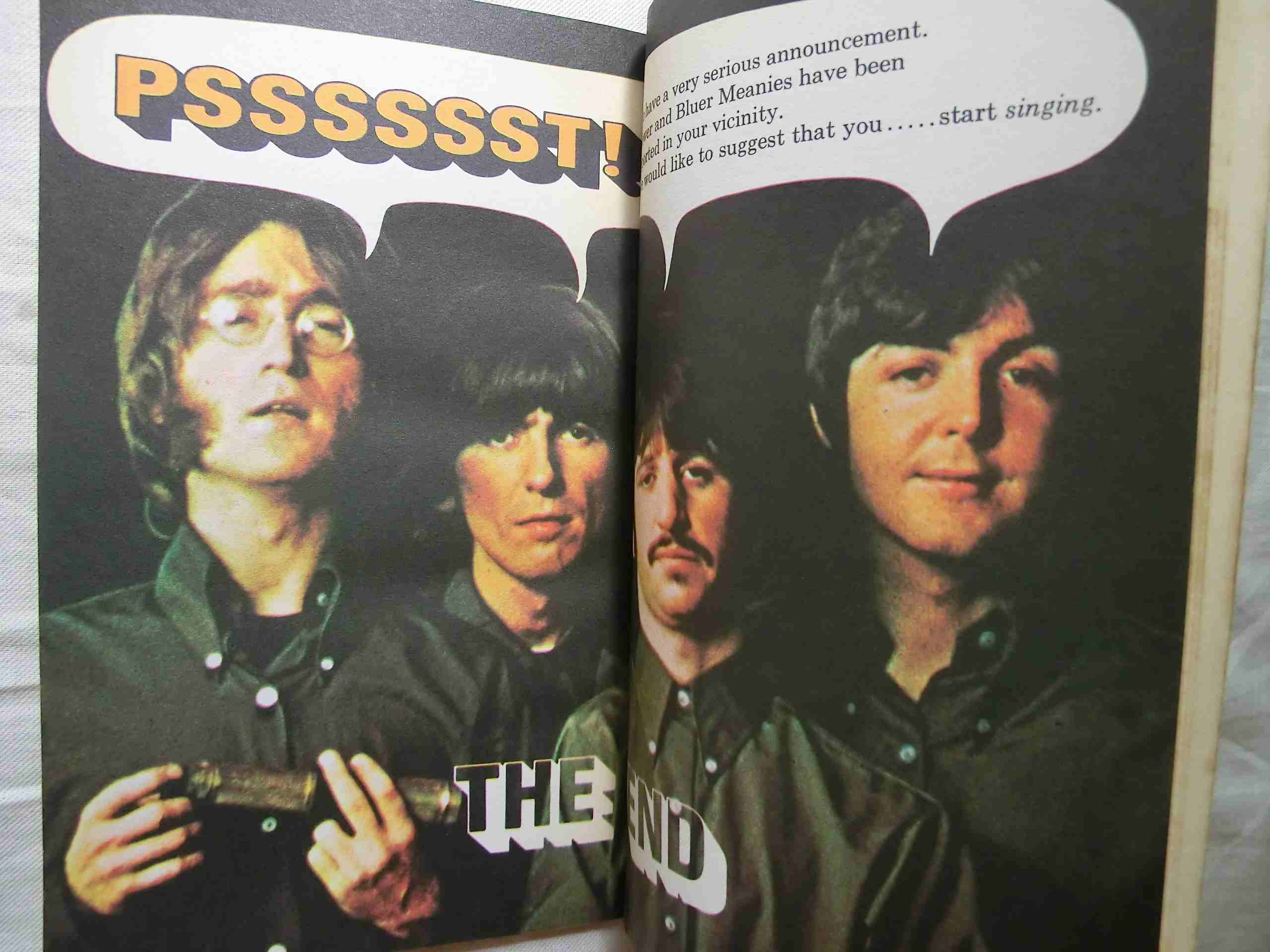 イエロー・サブマリン 1968年 ペーパーバック ビートルズ The Beatles