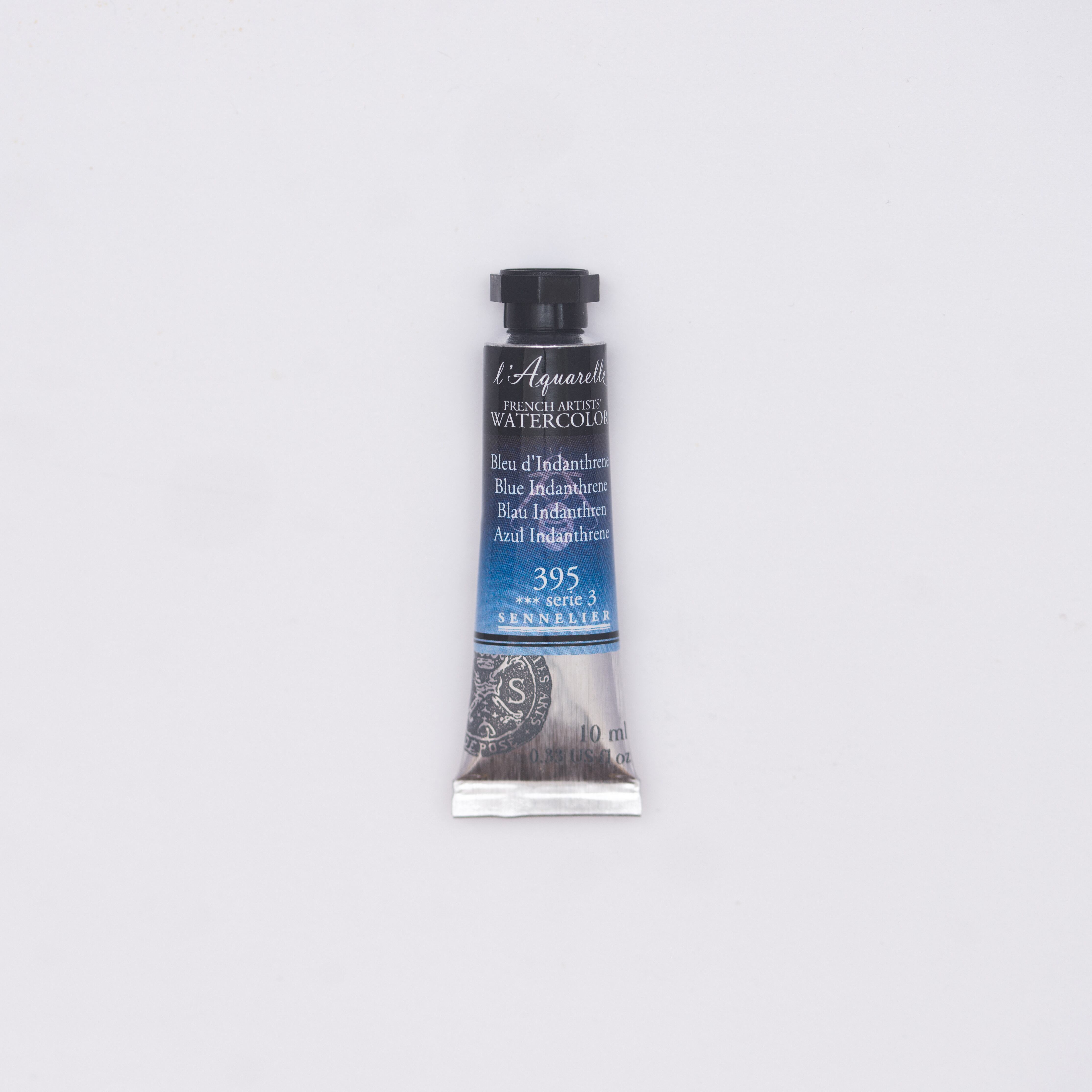 セヌリエWC 395 ブルー・インダンスレン 透明水彩絵具 チューブ10ml Ｓ3