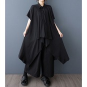 イレギュラーヘム チュニックシャツ  30102