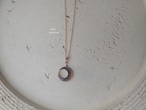 crescentmoon  necklace 60cm【黒蝶貝】