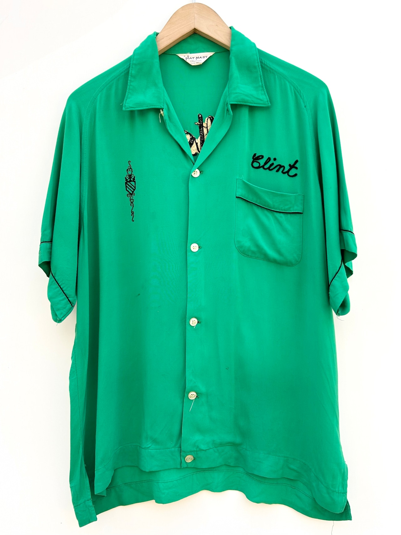 60s NAT NAST BORING SHIRT Size L