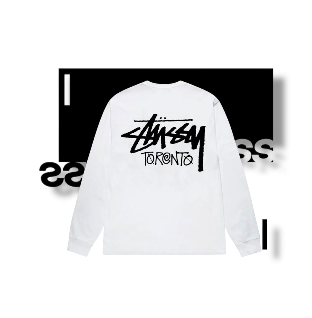 Stussy FW25 Toronto Exclusive Long T-shirts | peerless