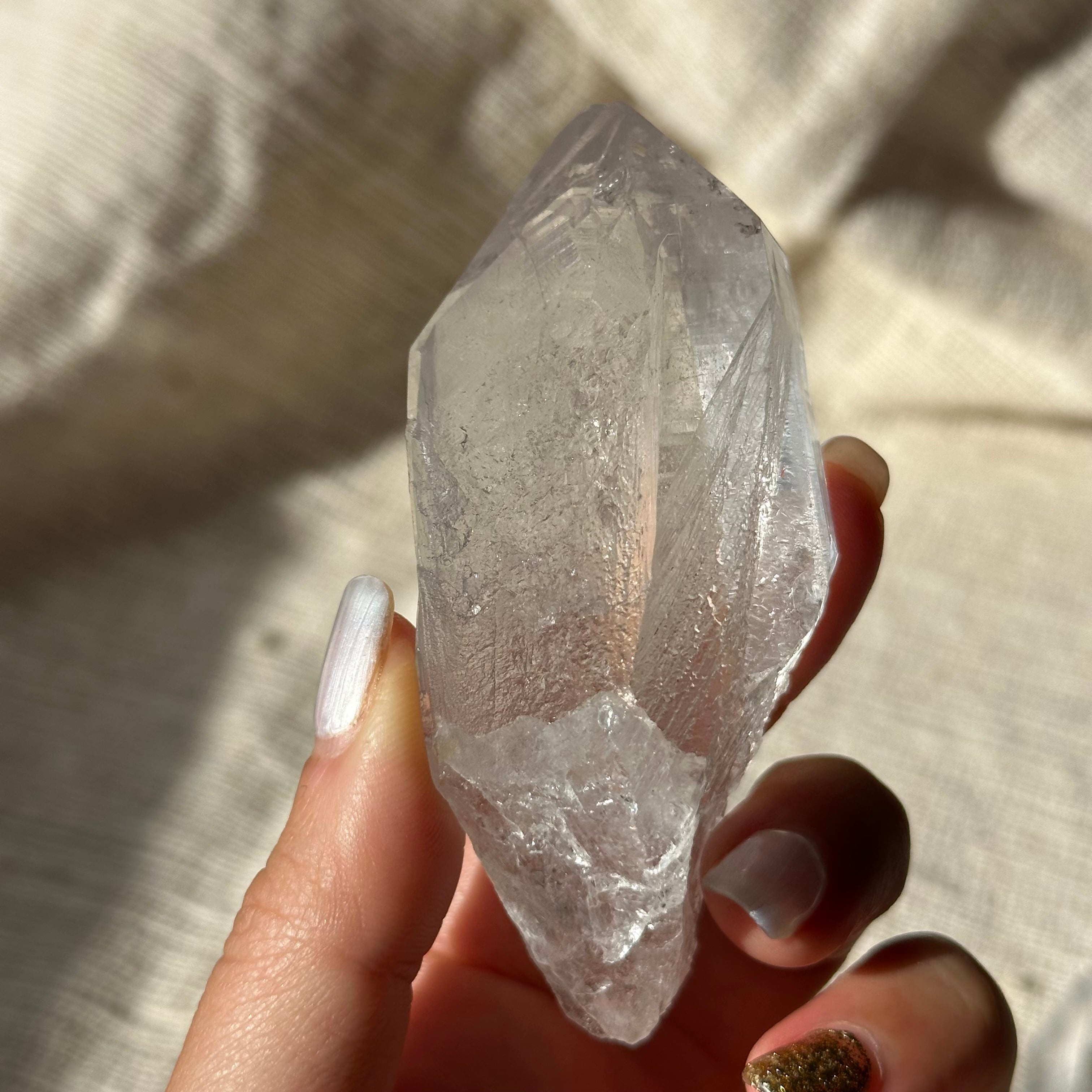 MIDDLE 【ヒマラヤ水晶 中サイズ ポイント10本】原石セット｜空間調整