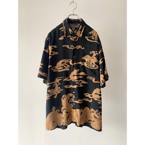 和art design silk shirt