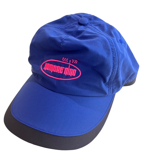 HOMBRE NINO : ANTENNAL LOGO NYLON CAP HN0241-AC0004 C/# BLUE SIZE F