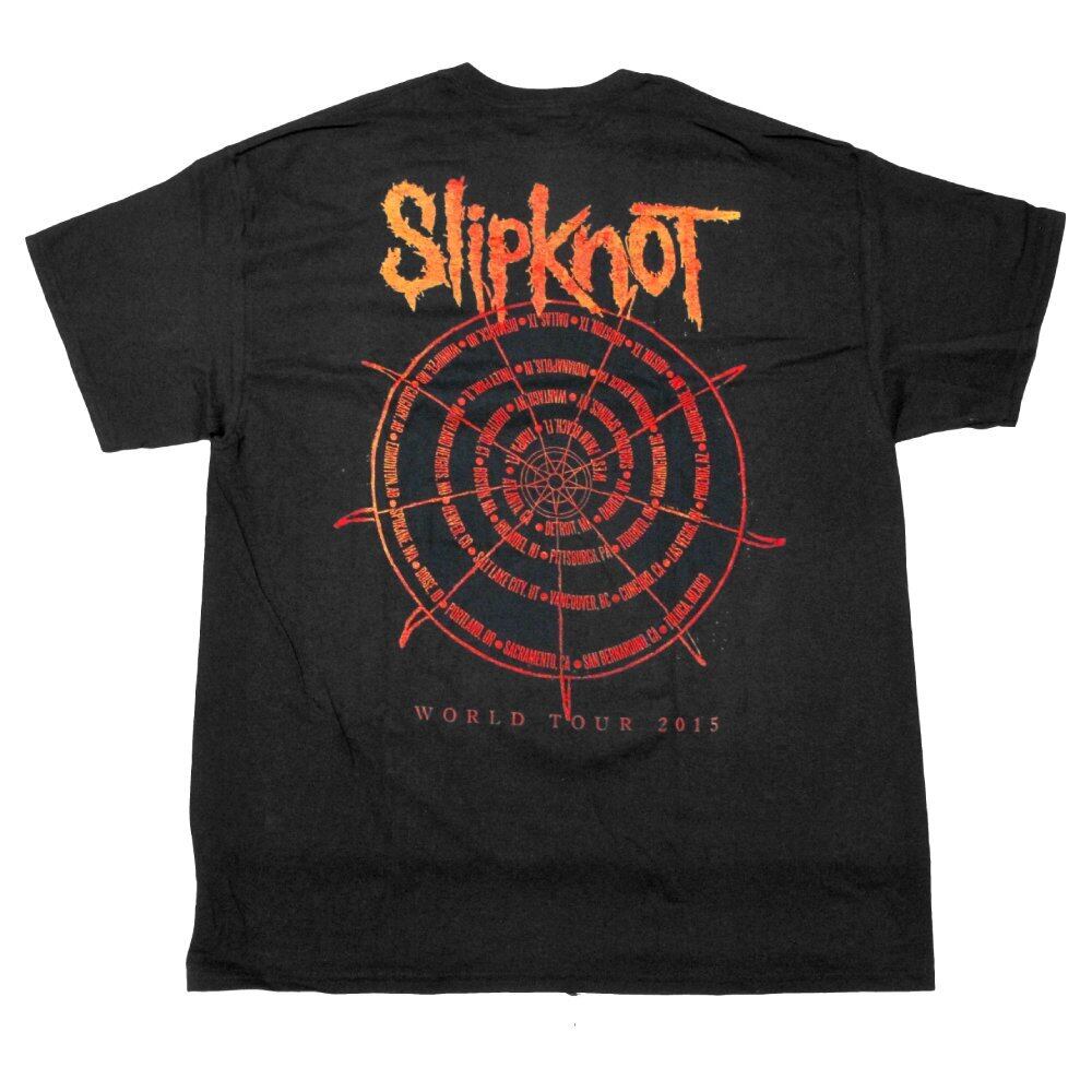 Slipknot（スリップノット）- World Tour 2015 Tシャツ | 海外