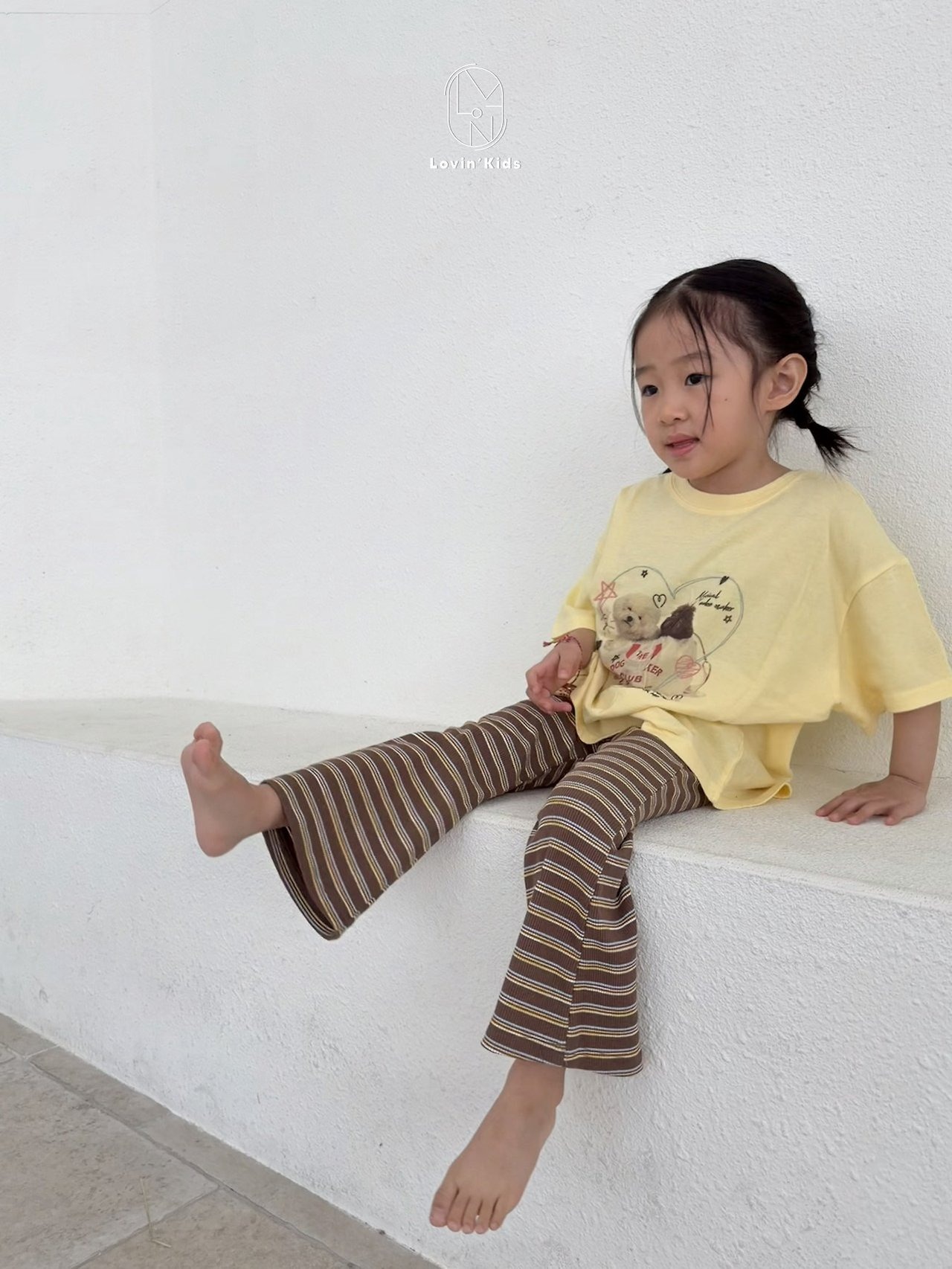 [Lovin' Kids] Love Puppy Tee / [러빈] 러브퍼피티