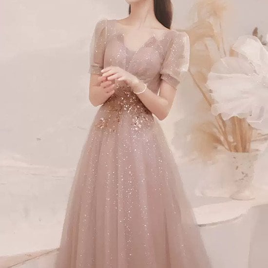 演奏会ドレス 発表会ドレス プリンセス パフスリーブ デコルテ 演奏会ドレス 発表会ドレス プリンセス パフスリーブ デコルテ