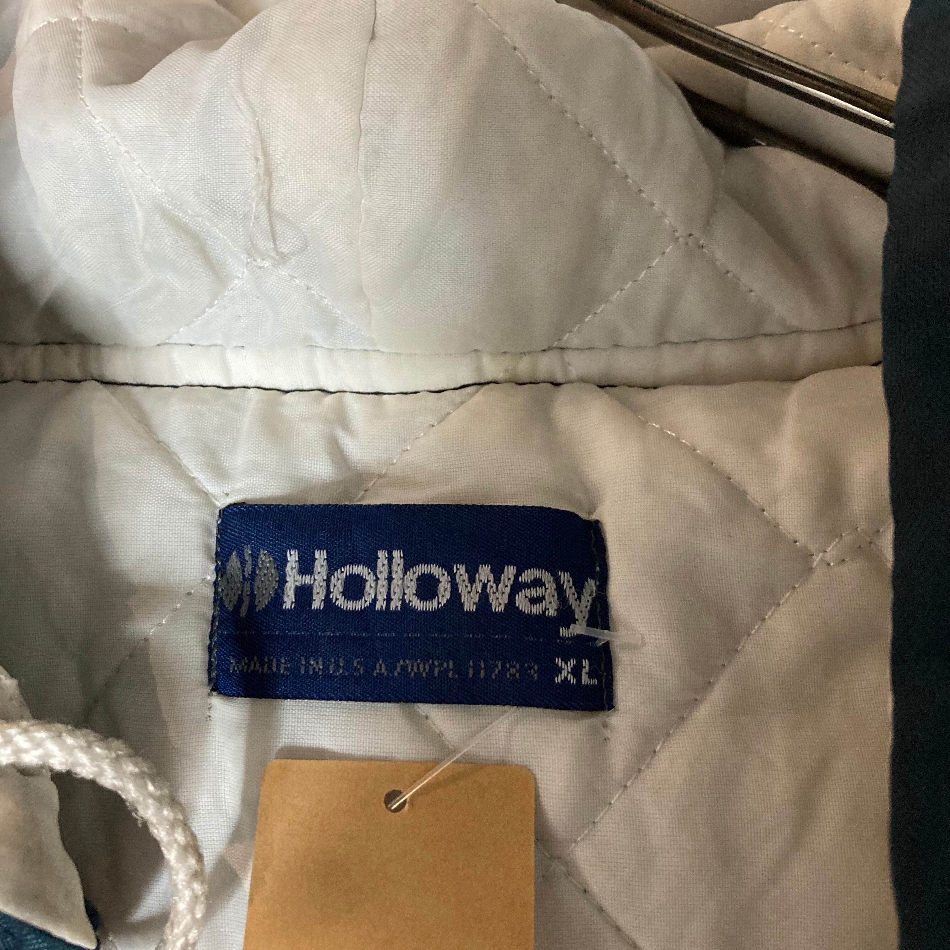 Made in USA】Holloway ナイロンスタジャン ハーフジップ Made in USA】Holloway ナイロンスタジャン ハーフジップ