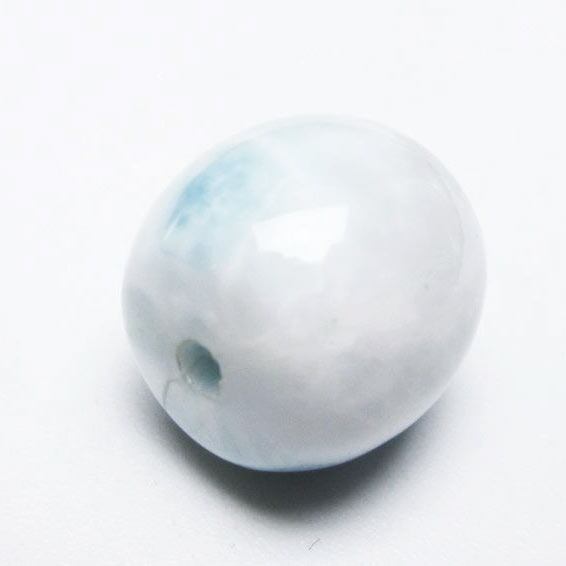 ラリマー パーツ ビーズ 穴あき アクセサリーパーツ ハンドメイド 一点物 メール便可 [M便 1/10] 112-11329