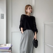 モヘアタッチローゲージPO/ブラック