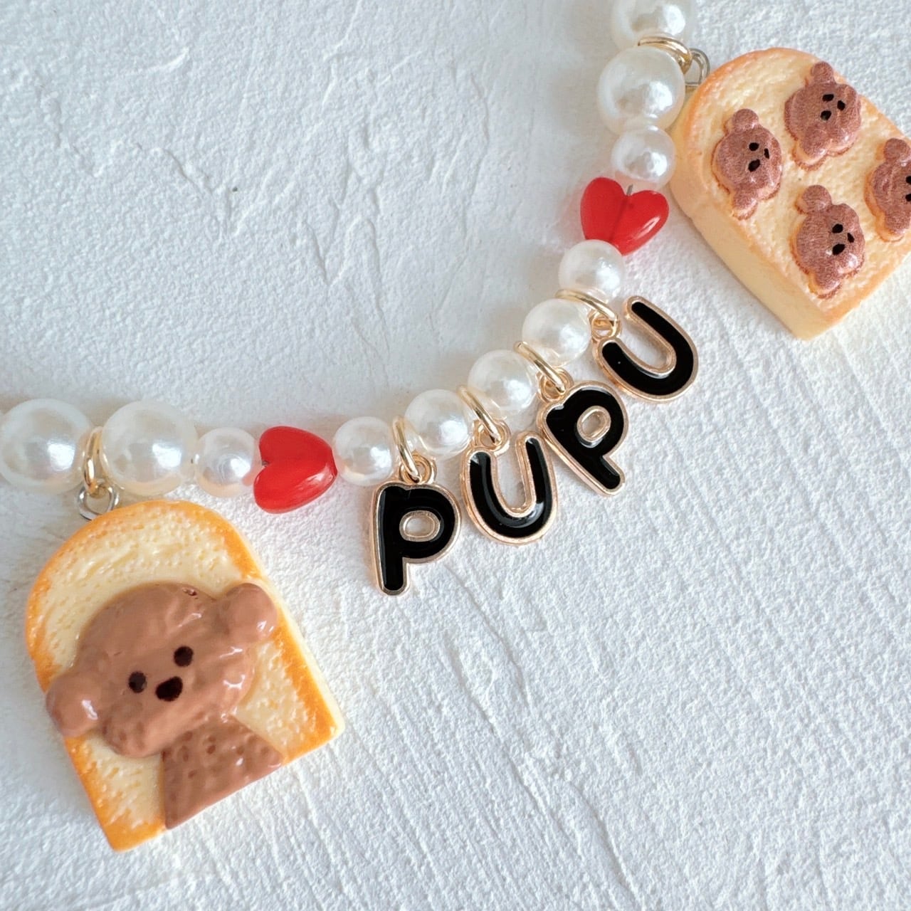 ワンチャンお名前ネックレス