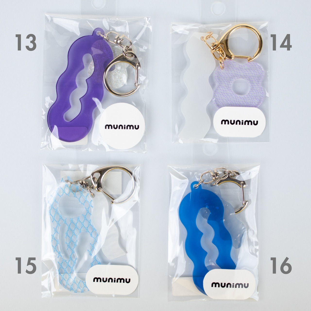 < munimu ／ しをり > アクリルキーホルダー