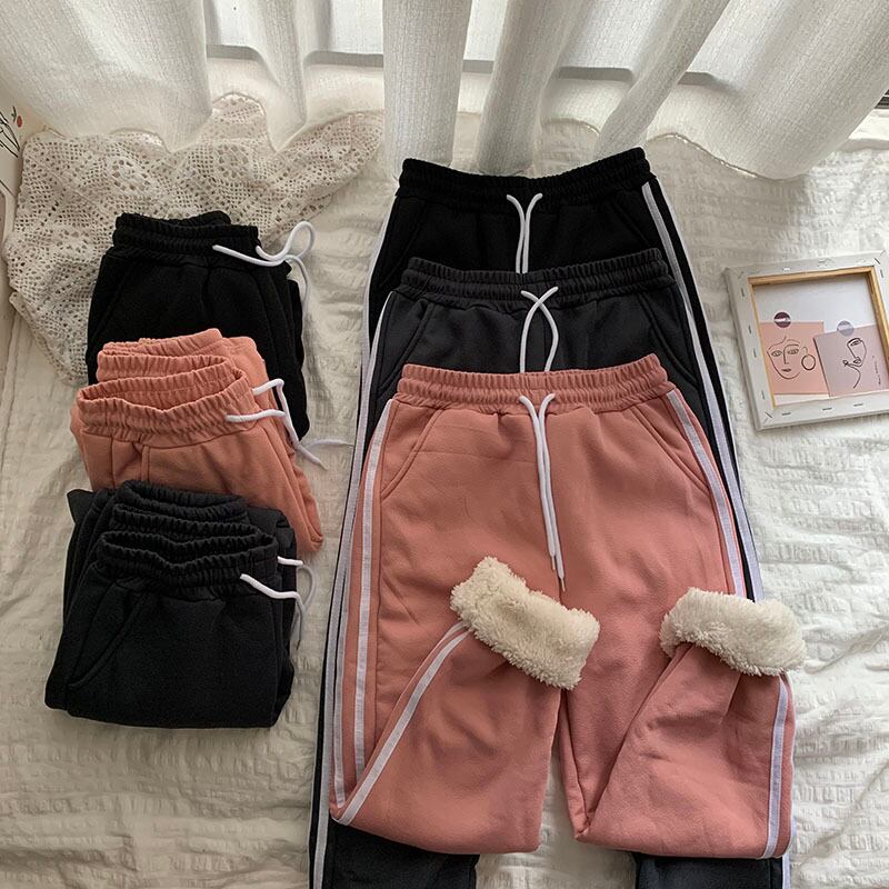 ベルベットパンツ レディースルーズスプリングカジュアル 春物 萌量不足4251314208