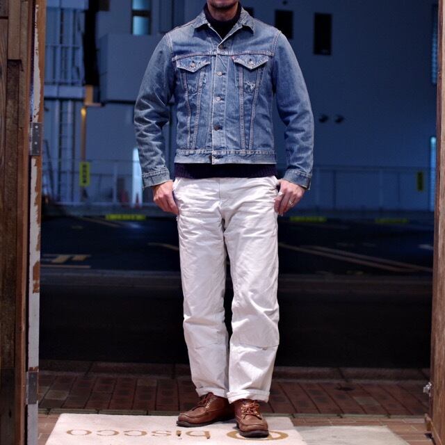 ＠蜂の巣 雰囲気抜群 Levi's70505 BiG E トラッカー ジャケット