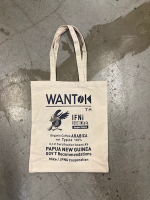 EVCON×IFNi "WANTOK TOTE BAG" [CHACOAL]