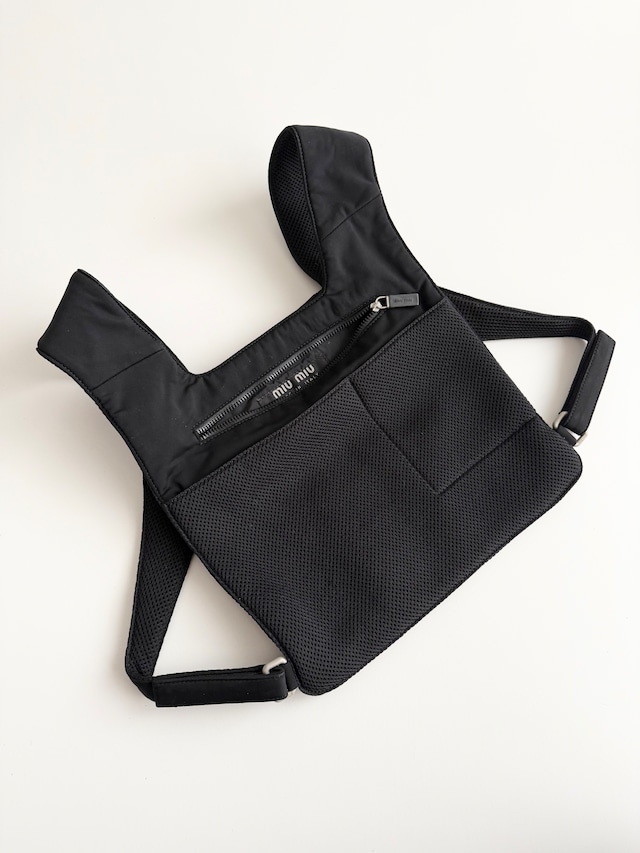 SS1999 MIU MIU CHEST RIG BACKPACK