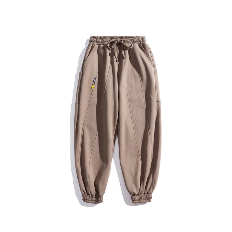 洋服ウェイヴィンテージ秋新作シンプルピュアカラースポーツパンツタイフットカジュアルパンツメンズインガードパンツルーズハーレムパンツ-アリババ オータム 秋物 ビンテージ hip6-161132438578006