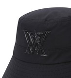 (W) GLOW LOGO HAT [サイズ: F(AGEUWCP41BKF)] [カラー: BLACK]