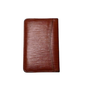 LOUIS VUITTON “epi” leather card case