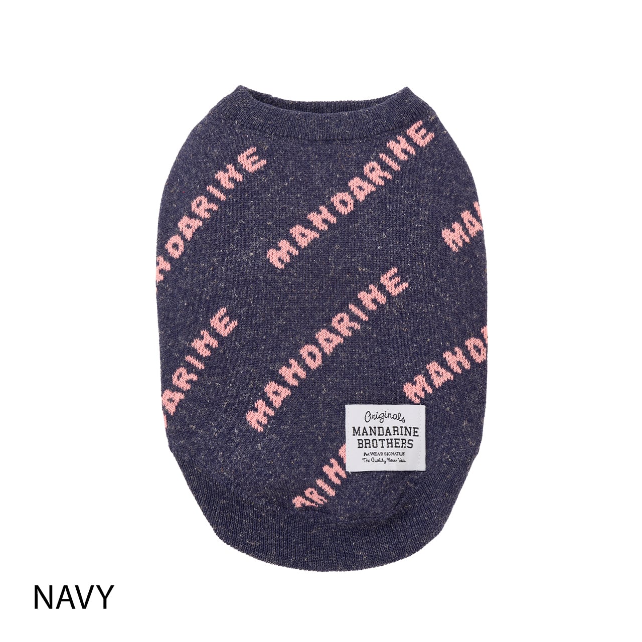 MNDRN LOGO KNIT（XS.S）マンダリンロゴニット | MANDARINE BROTHERS