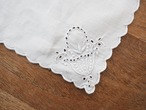 リネンナプキン　花籠のアイレット刺繍　小サイズ（穴あり） 画像6