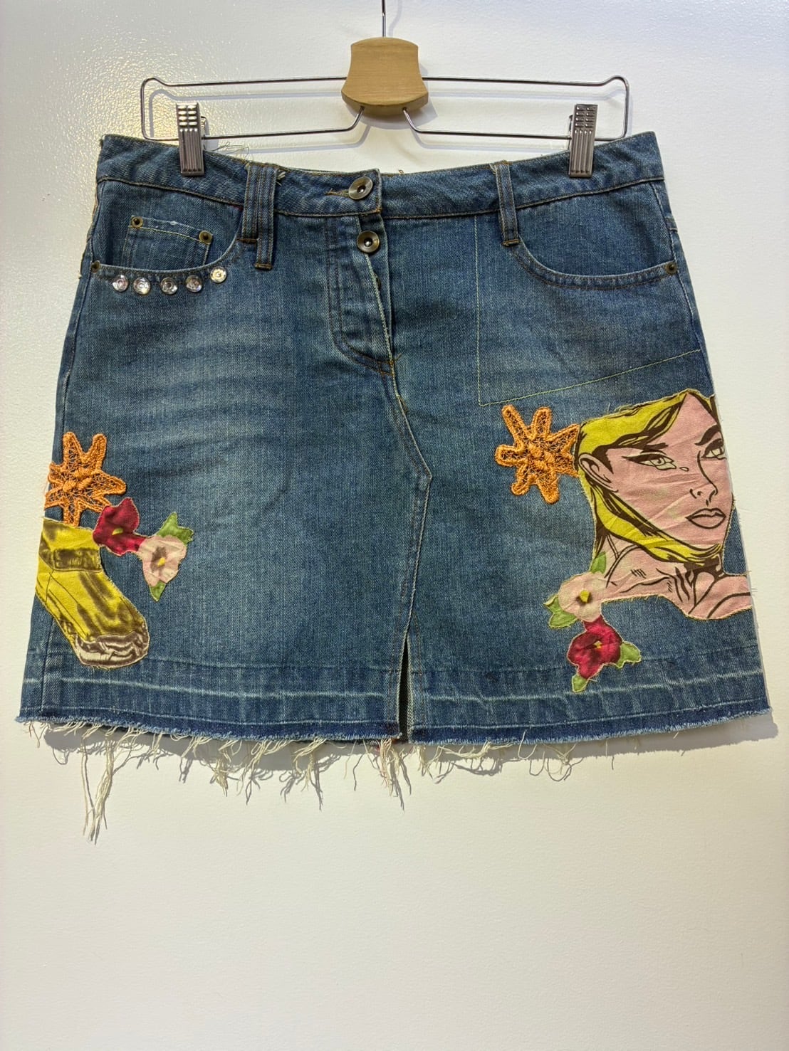 Denim skirt