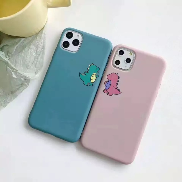 送料無料 カップルにオススメ 可愛い 恐竜 キャラクター Iphone スマホケース カバー ショップ Kirareallady キラリアル レディ
