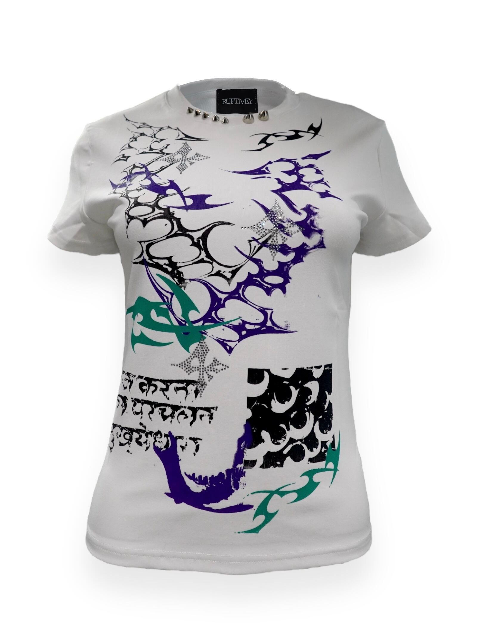 【LOVE KILLER×RUPTIVEY】Graphic logo custom tee