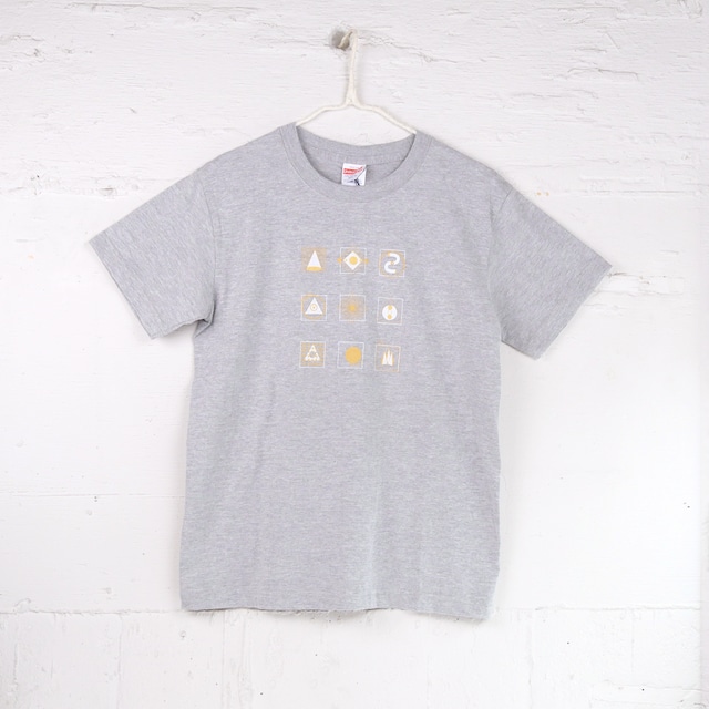 TshirtsComplex｜Yukako Tanaka「geometric pattern」（グレー）