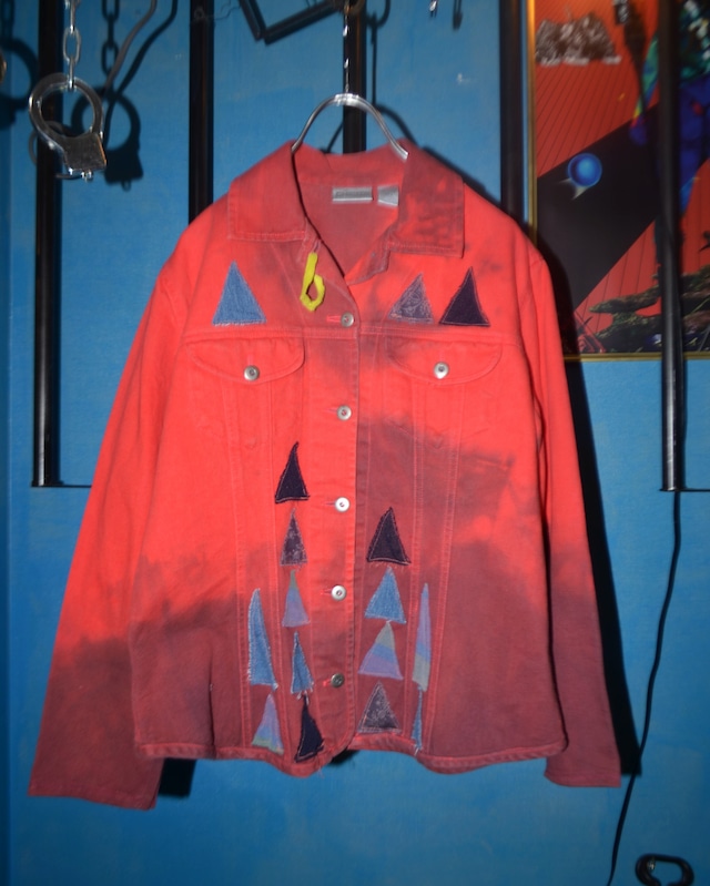 "CHICO'S" yama dye jacket