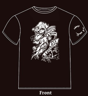 ラフゾンビTシャツ  4th  2フェイス