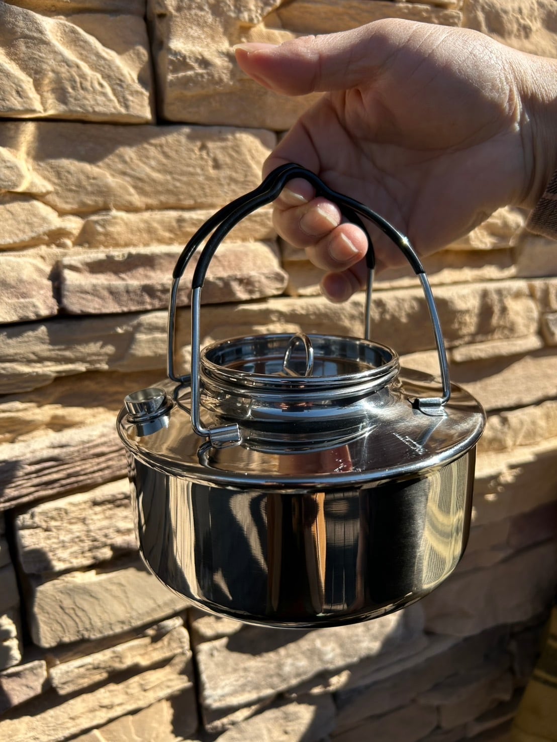 Bush Craft ブッシュクラフト】焚き火ケトル | CAMP MARKET