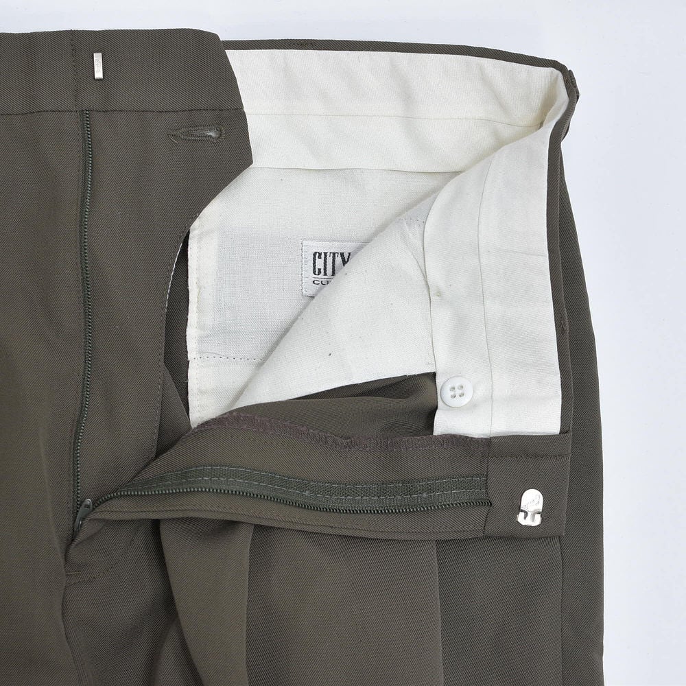 90s CITY STREETS シティストリート ワイド 3タック スラックス パンツ