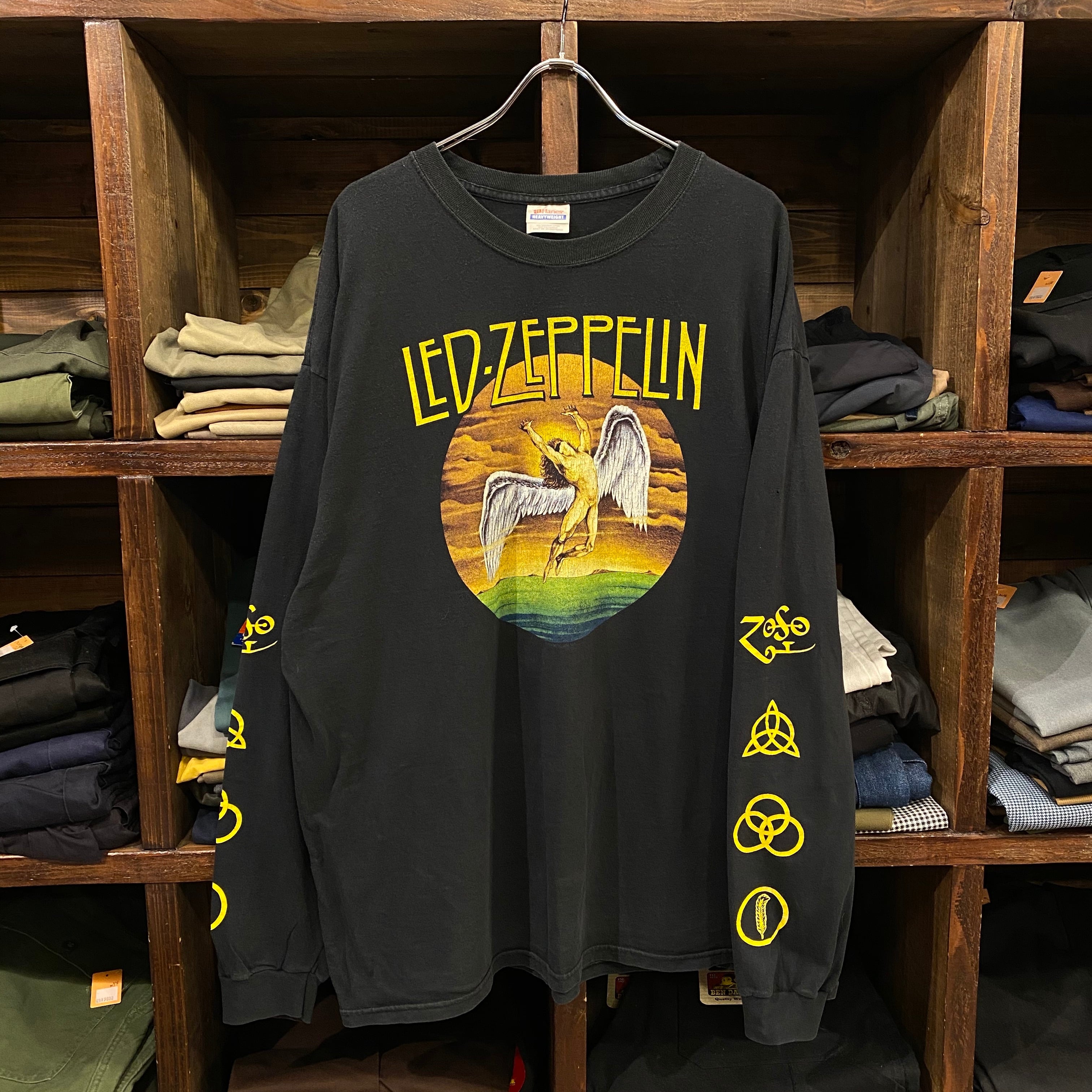 00s Led Zeppelin ロンT 袖プリ | VOSTOK