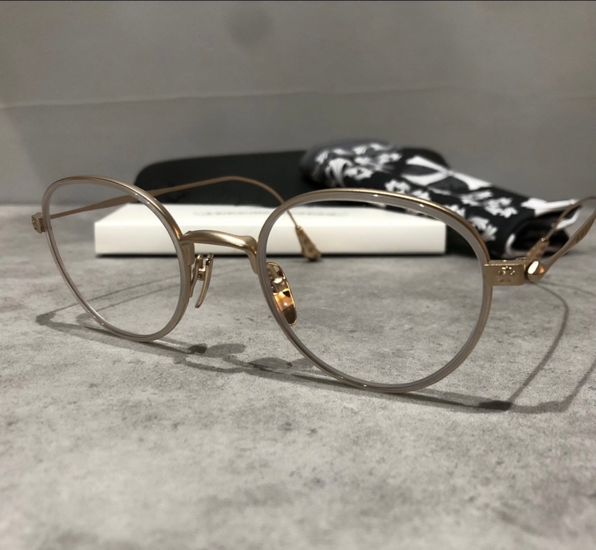 CHROME HEARTS クロムハーツ BONE PRONE IV メガネ 眼鏡 | chromehearts