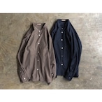 LAMOND(ラモンド) Wide Fit Band Collar Shirts