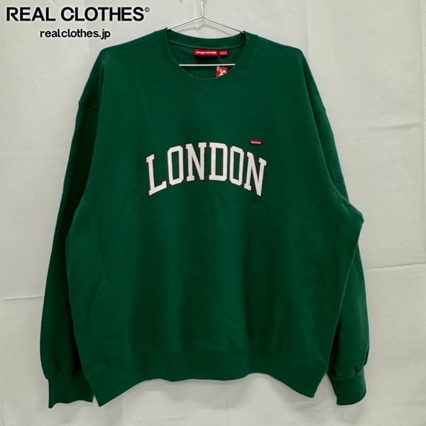 トップス Supreme London Shop Small Box Crewneck Supreme - Small Box Crewneck - UG.SHAFT