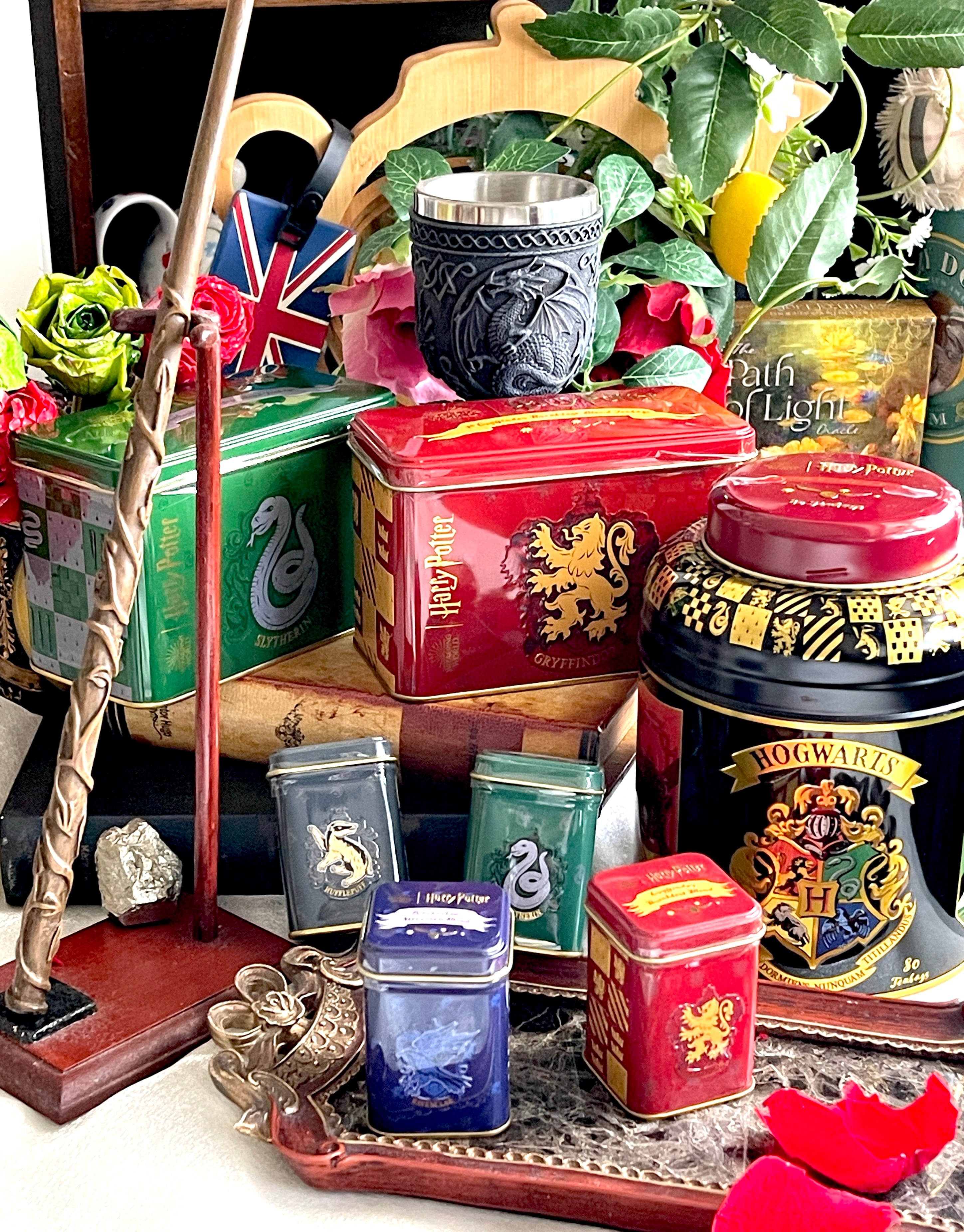 ◇新入荷◇ハリーポッター◇4寮ミニセット◇紅茶◇4缶セット◇ニュー