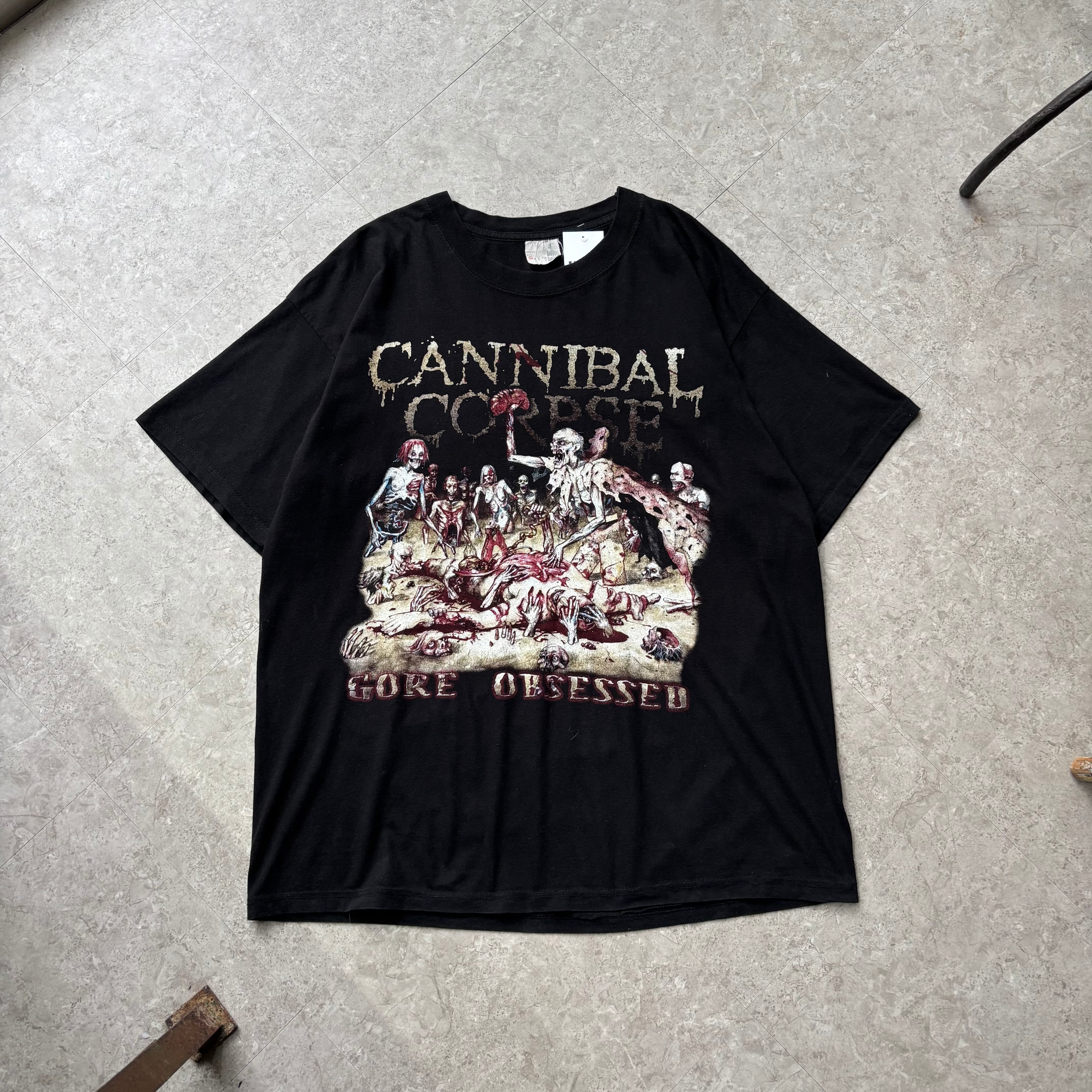 2002s Cannibal Corpse "Gore Obsessed" T-shirt【仙台店】