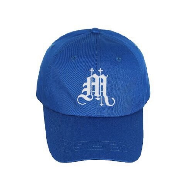 [MANNY LONQ] SIGNATURE LOGO CAP BLUE 正規品 韓国ブランド 韓国代行 韓国ファッション 韓国通販 帽子 キャップ