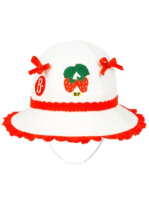 [BEBE DE PINO] Strawberry baby lace bucket hat 正規品 韓国ブランド 韓国ファッション 韓国代行 韓国通販 ベベドピノ bebedepino 日本 店舗 韓国 子供服