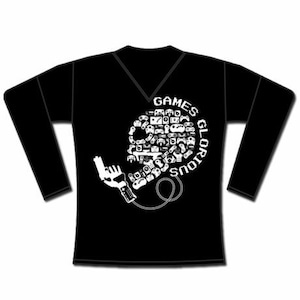 MIND CONTROL Long T-Shirt / GAMES GLORIOUS