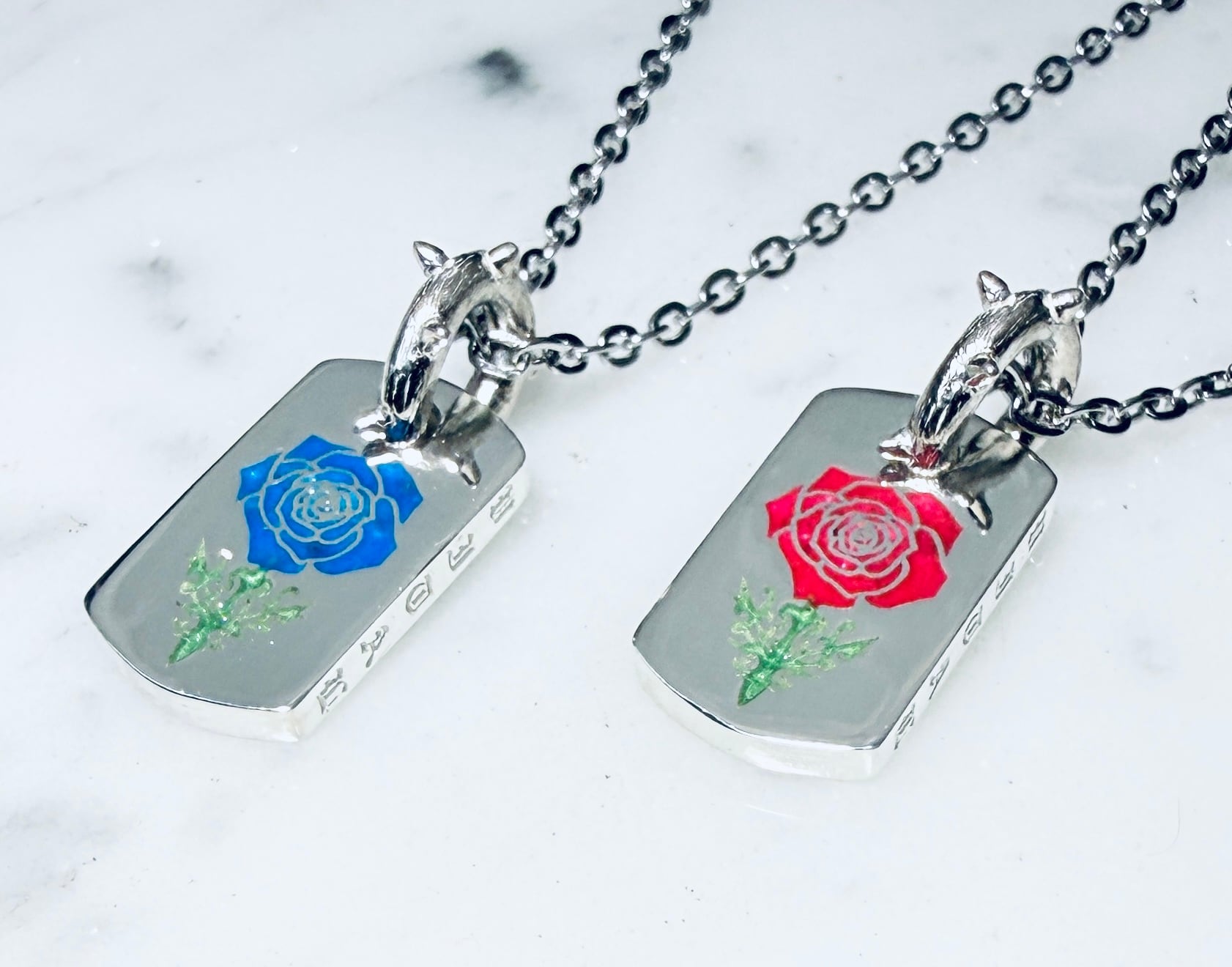 エランヴィタール　Large Oath Rose ペンダント Elan Vital by BLUE ROSE KIYO | BLUE ROSE