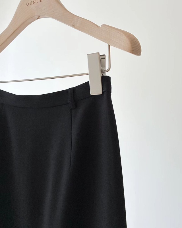 (予約) ounce / Kimo soft maxi skirt 1color