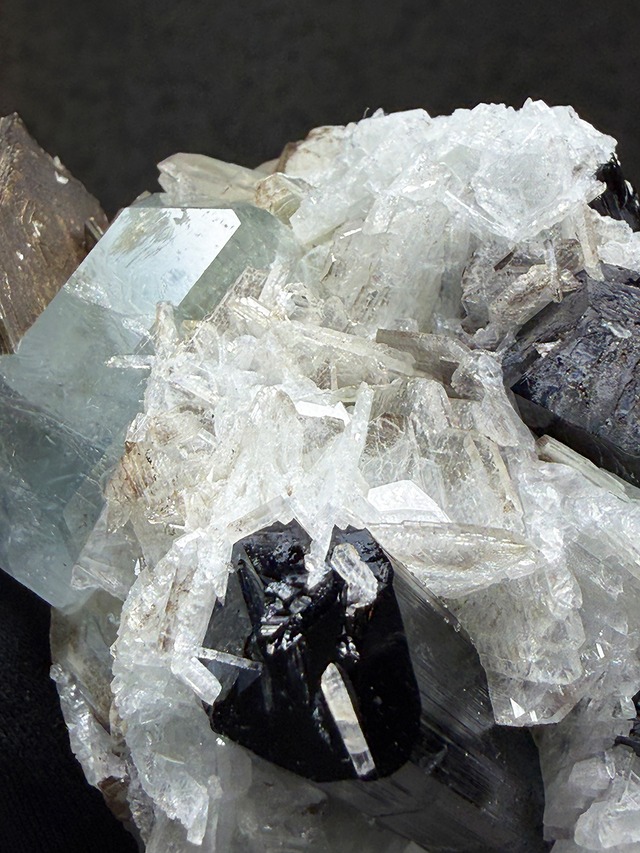 アクアマリン×ブラックトルマリンetc.【ML-0152】アフガニスタン