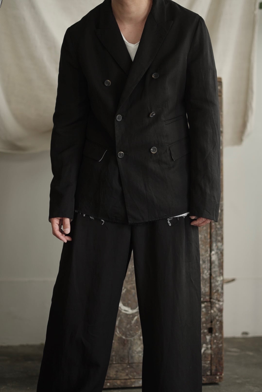 FORME D'EXPRESSION - CROPPED DB JACKET | Brownie